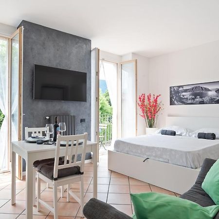 Lake Como Studio With Balcony And Private Parking Ossuccio Exterior foto
