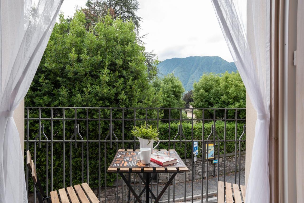 Lake Como Studio With Balcony And Private Parking Ossuccio Exterior foto